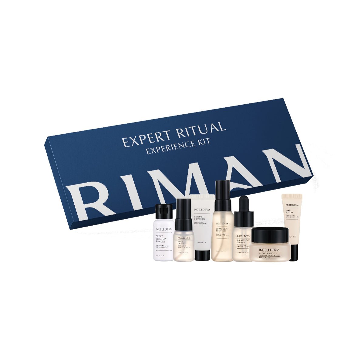 Expert RIMAN Ritual Experience Kit 7 - piece travel set - Incellderm Australia